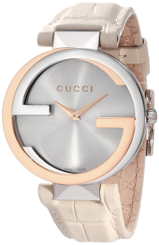 Gucci YA133303 18k Gold & Steel Women's Analog Quartz Watch