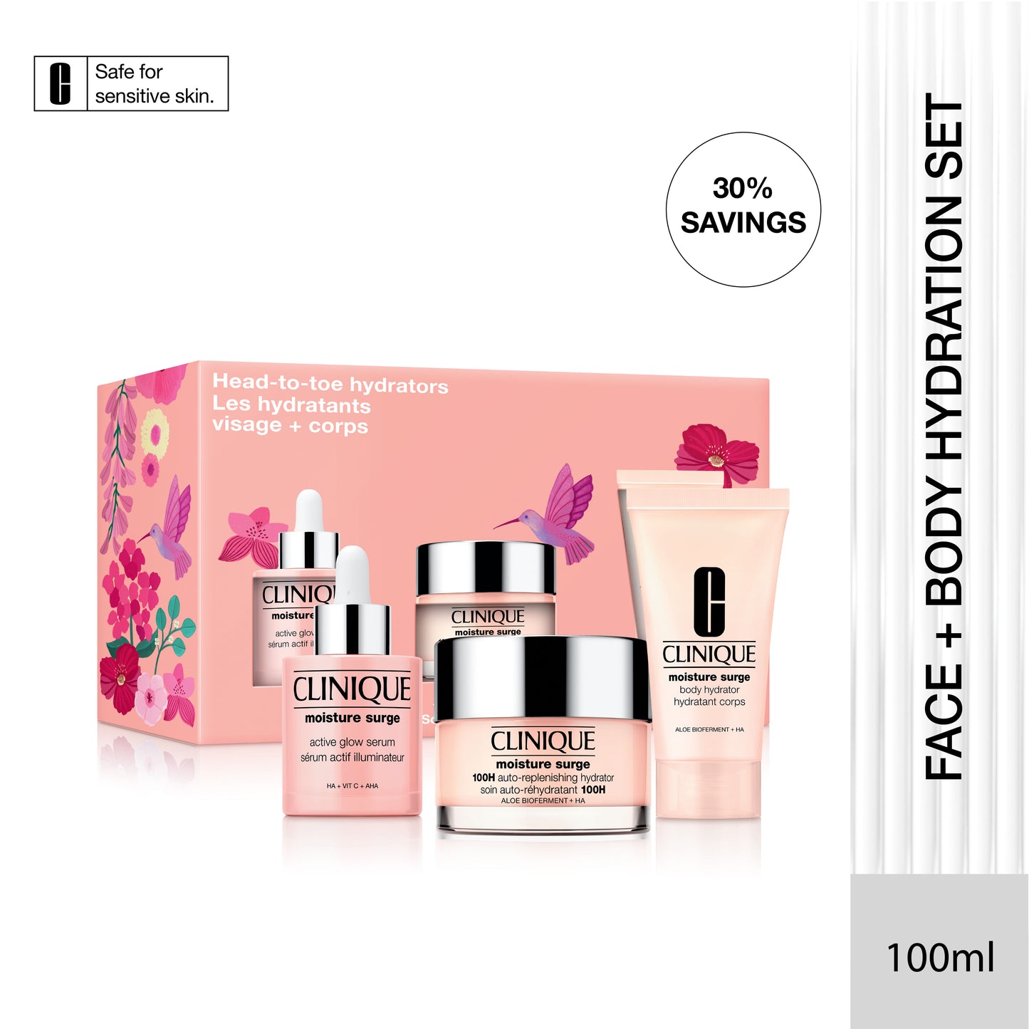 Clinique Head-To-Toe Hydrators Skincare Set