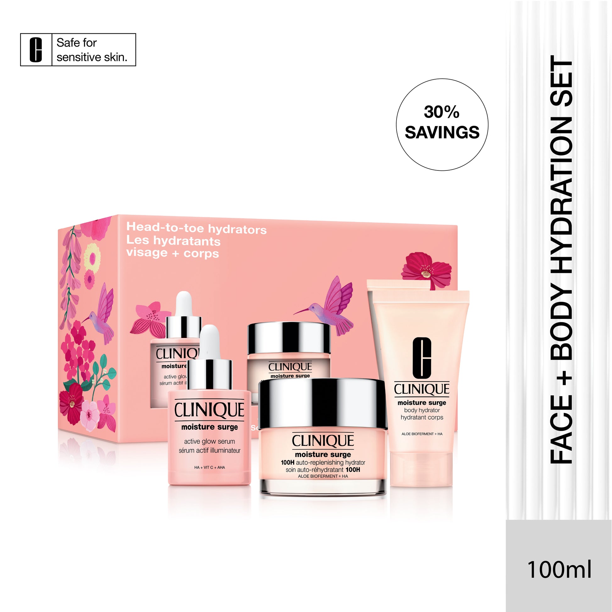 Clinique Head-To-Toe Hydrators Skincare Set