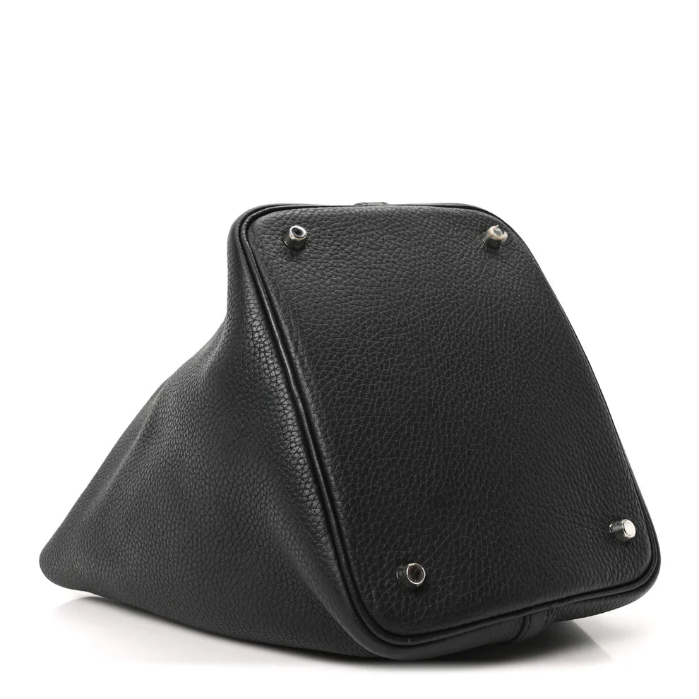 Hermès Picotin Lock 22 MM – Black Taurillon Clemence Leather - Zeuskicks