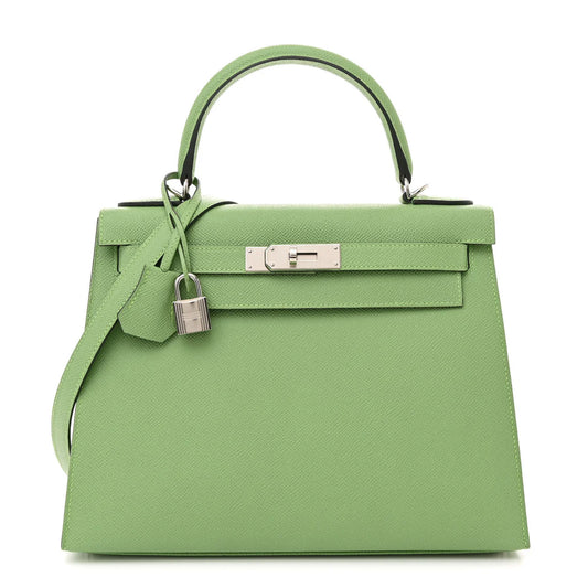 Hermès Epsom Kelly Sellier 28 – Vert Criquet