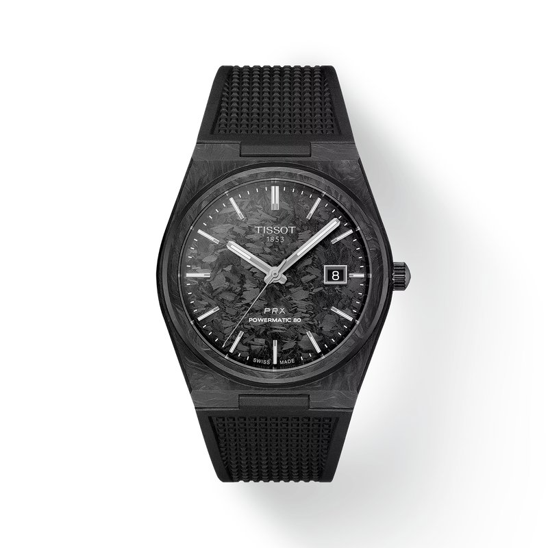 Men’s Tissot PRX Carbon 40.5mm T137.907.97.201.00 Automatic Watch - Zeuskicks