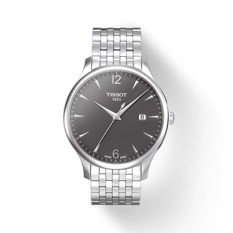 Men’s Tissot Tradition T063.610.11.067.00 Quartz Watch with Date - Zeuskicks