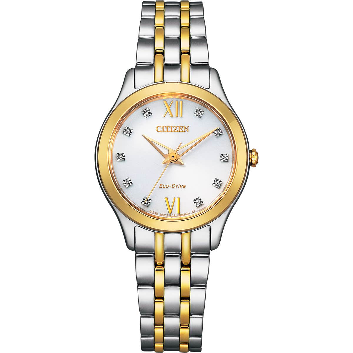 Silhouette Diamond Watch (EM1014-50A)
