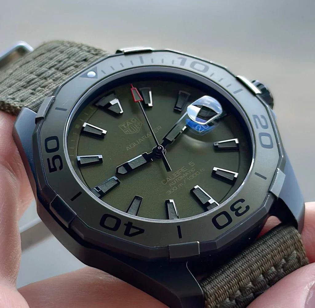 Tag Heuer Aquaracer Green Dial Automatic
