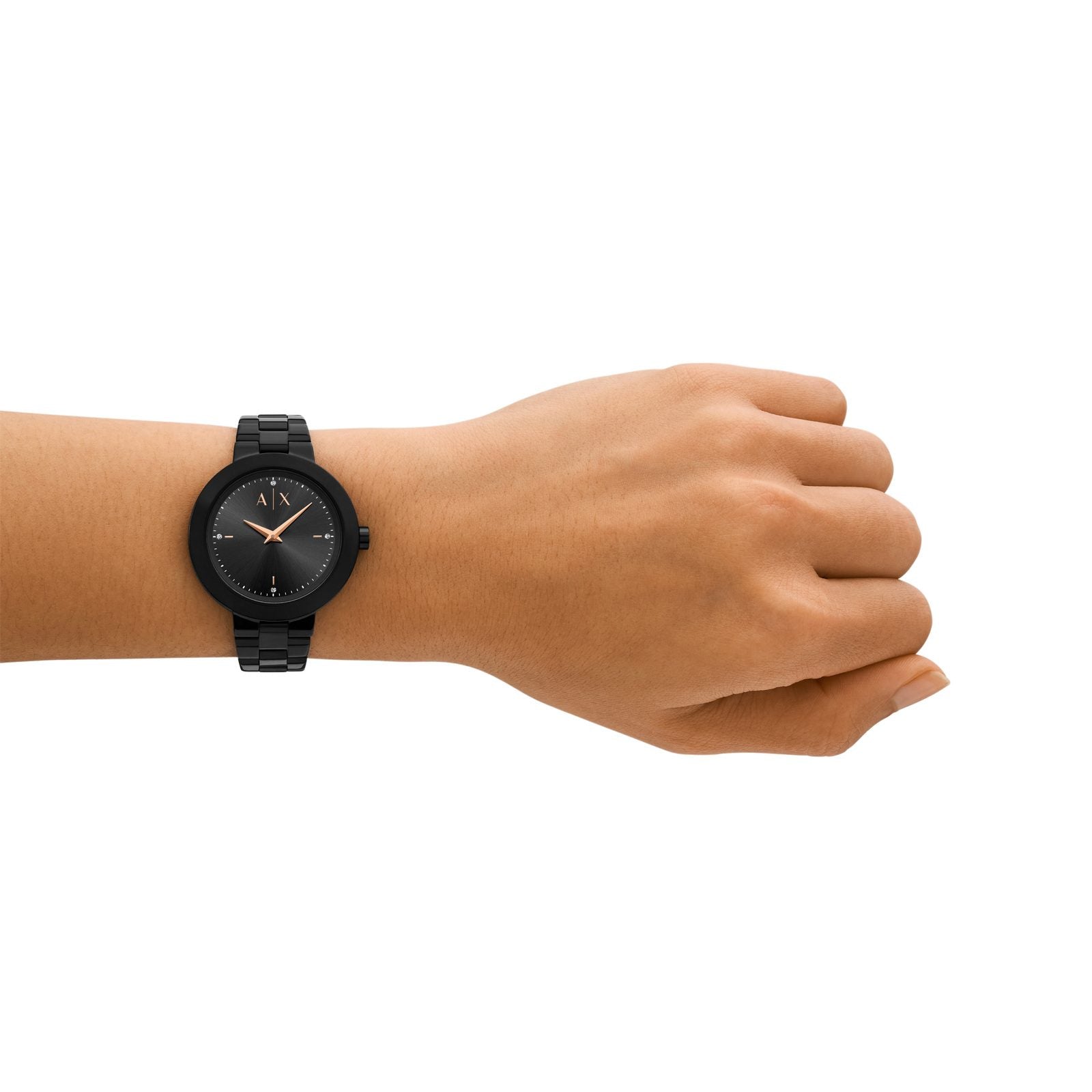 Armani Exchange AX5173I Women's analog watch with black dial