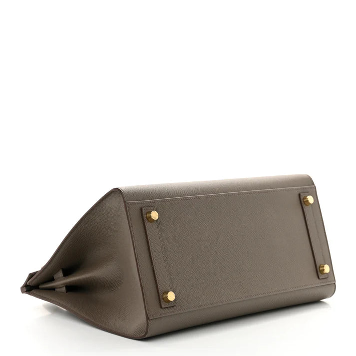 Hermès Birkin 30 Sellier – Epsom Leather in Etain with Gold Hardware