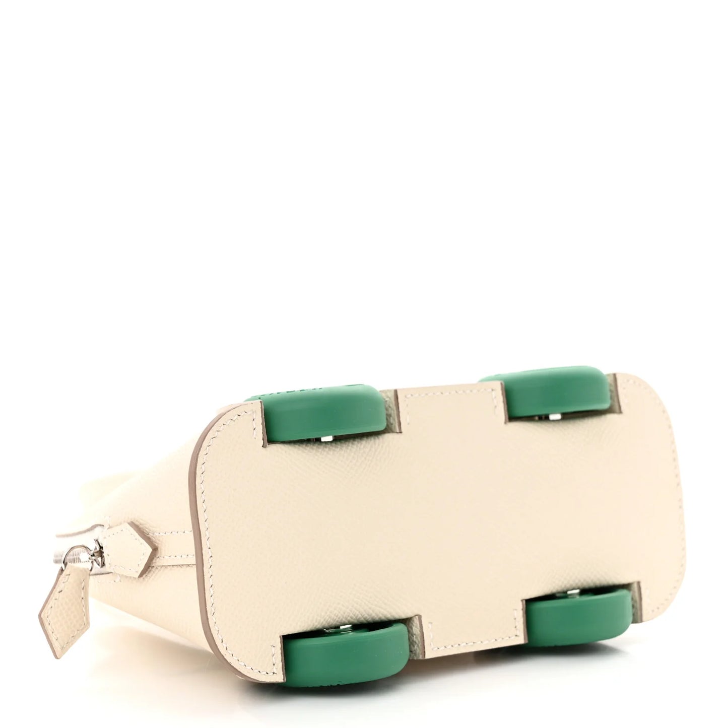 Hermès Mini Bolide On Wheels Epsom Leather – Craie & Vert Véronèse