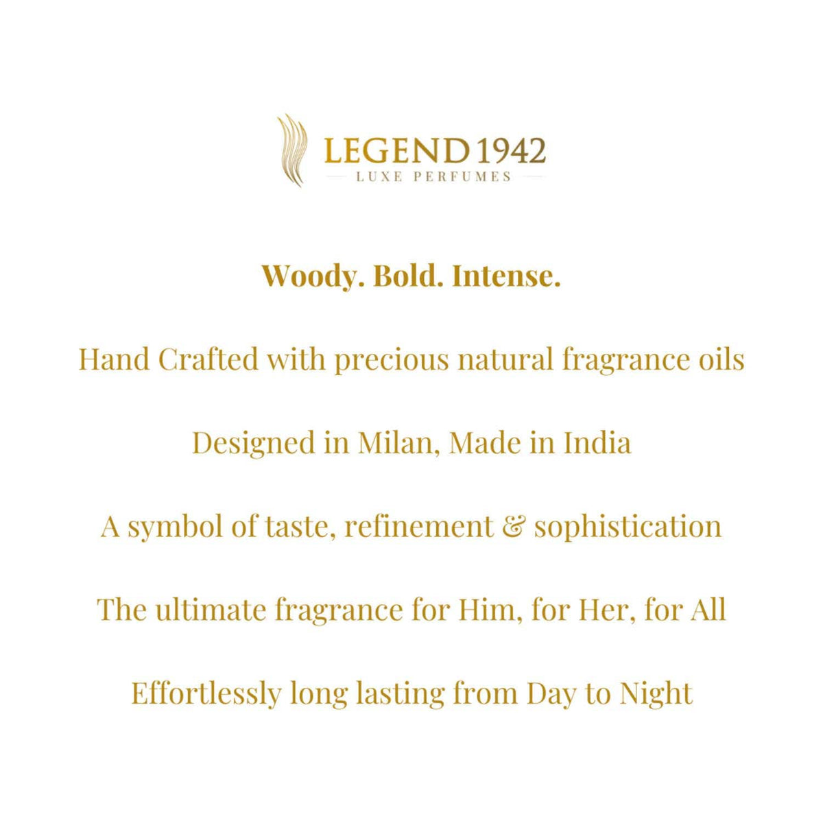 Legend 1942 Heritage Black Perfume (100 ml)