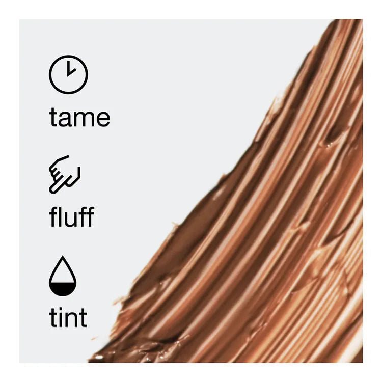 Clinique Just Browsing Tinted Waterproof + Smudgeproof + Volumizing Gel - Ebony