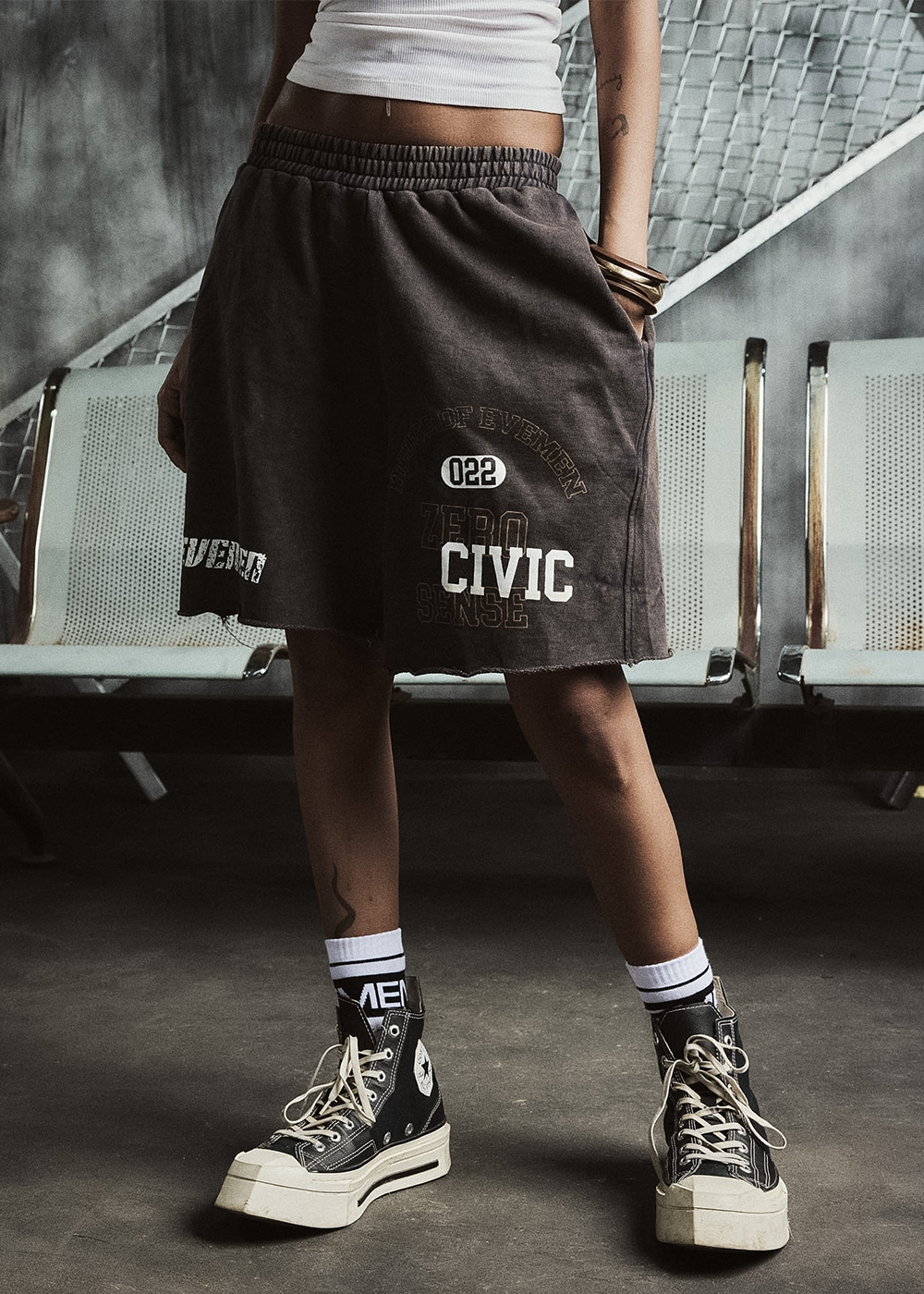 Civic shorts by EVEMEN