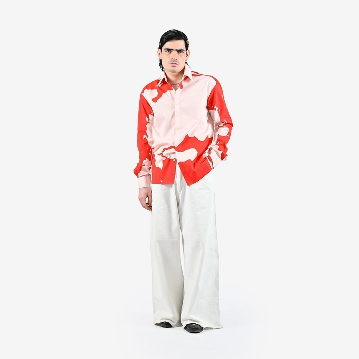 HUEMN flesh shirt - Red by HUEMN