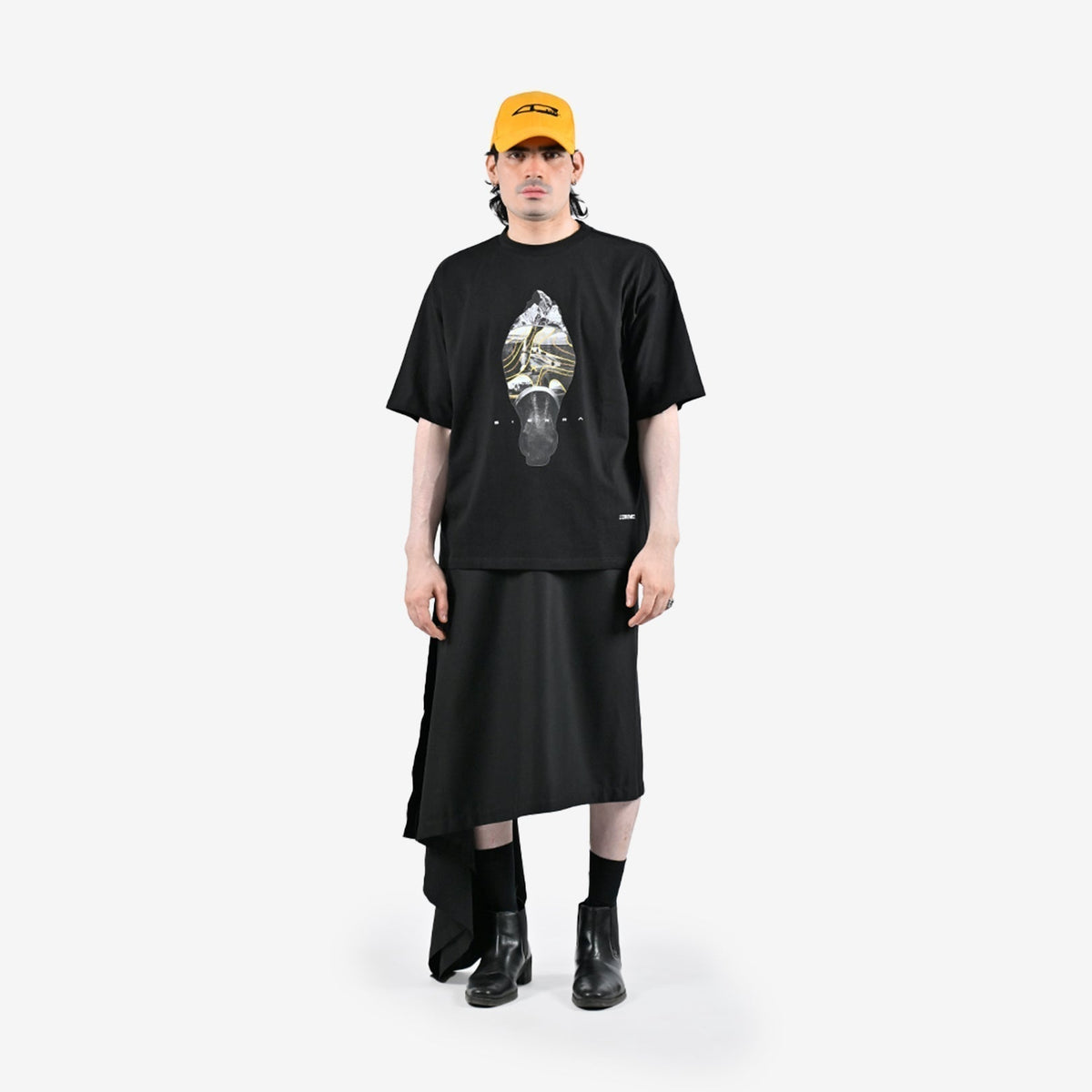Tata Sierra x HUEMN horse-printed t-shirt by HUEMN