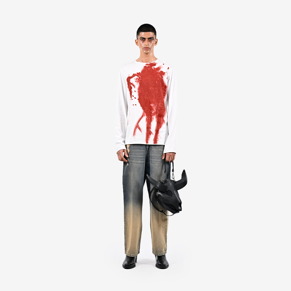 Still bleeding t-shirt by HUEMN