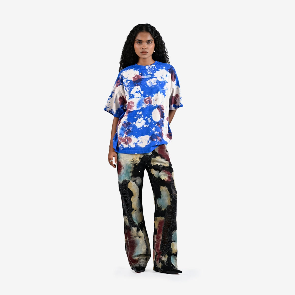 Blood 2.0 T-Shirt (Blue) by HUEMN