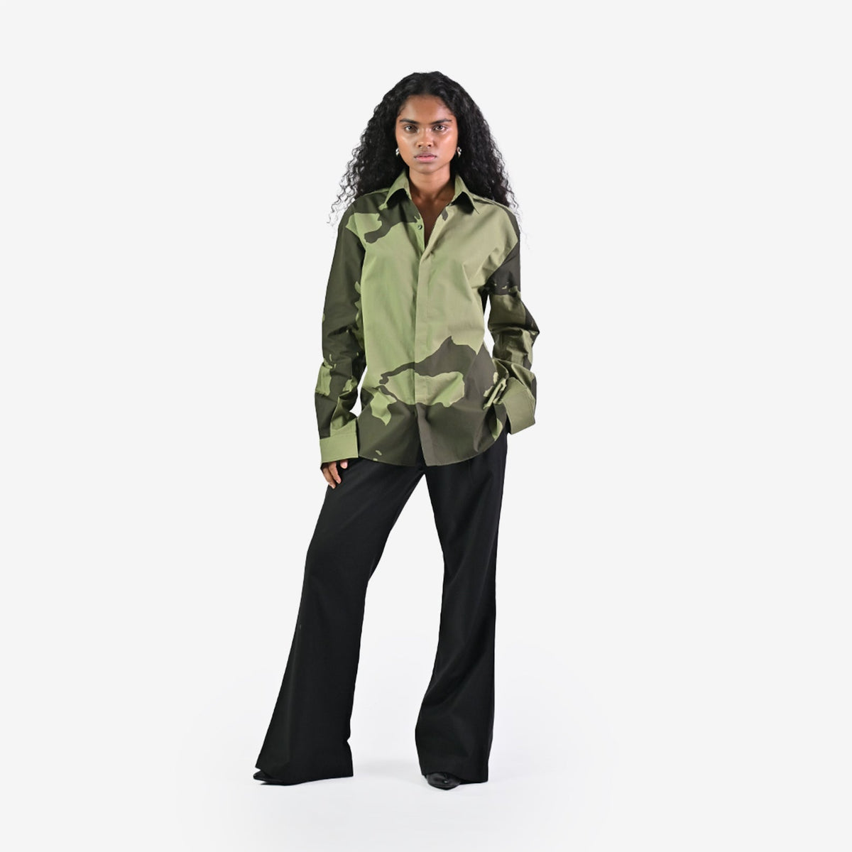 HUEMN flesh shirt - Dark Green by HUEMN