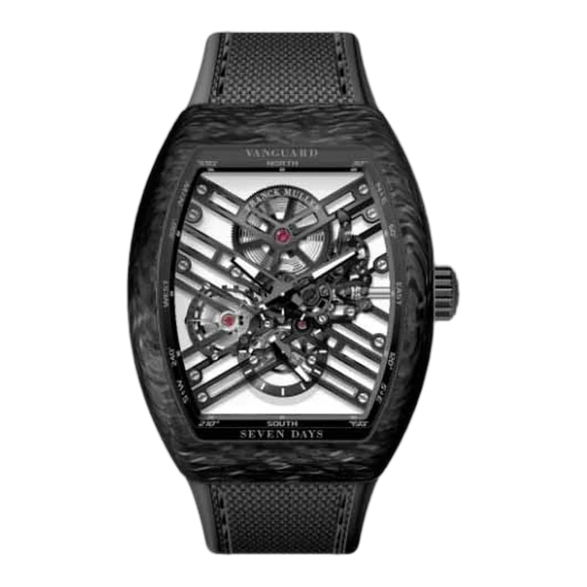 Franck Muller V45 S6 SQT CARBON NR pre-owned watch — view 1