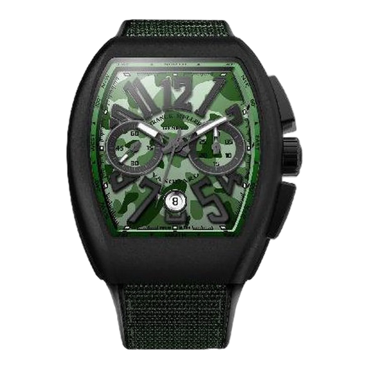 Franck Muller V 45 CC DT TT NR MC VE pre-owned watch — view 1