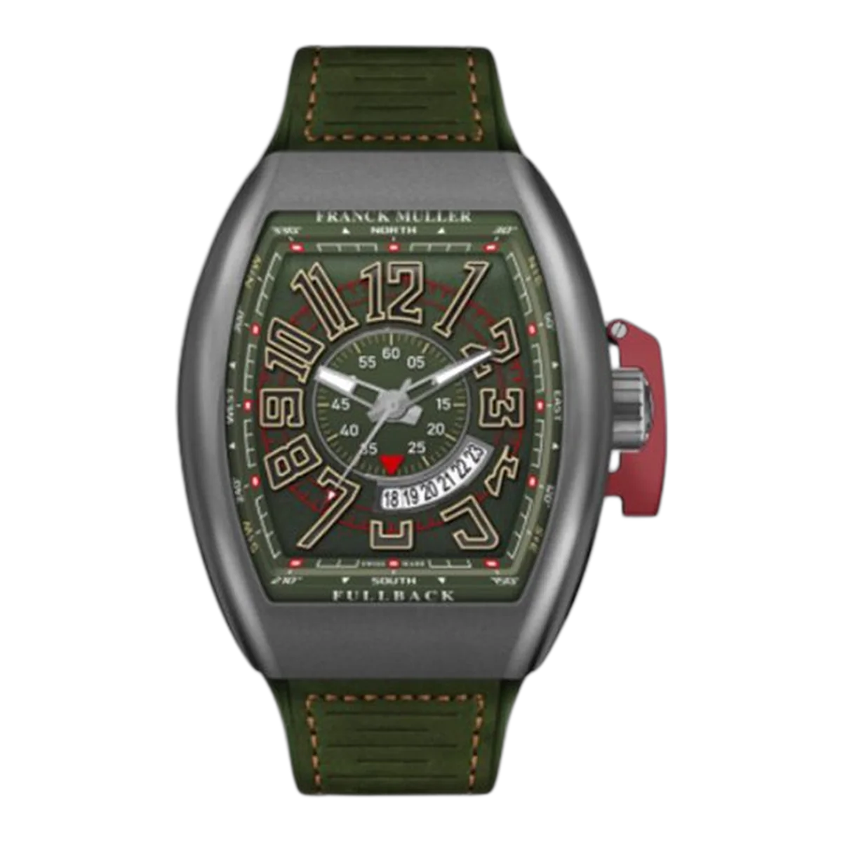 Franck Muller V 45 SC DT LCK MC (VE) TT GRN GRN pre-owned watch — view 1