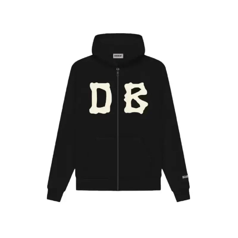 Bone Zipper Black by DEADBEAR