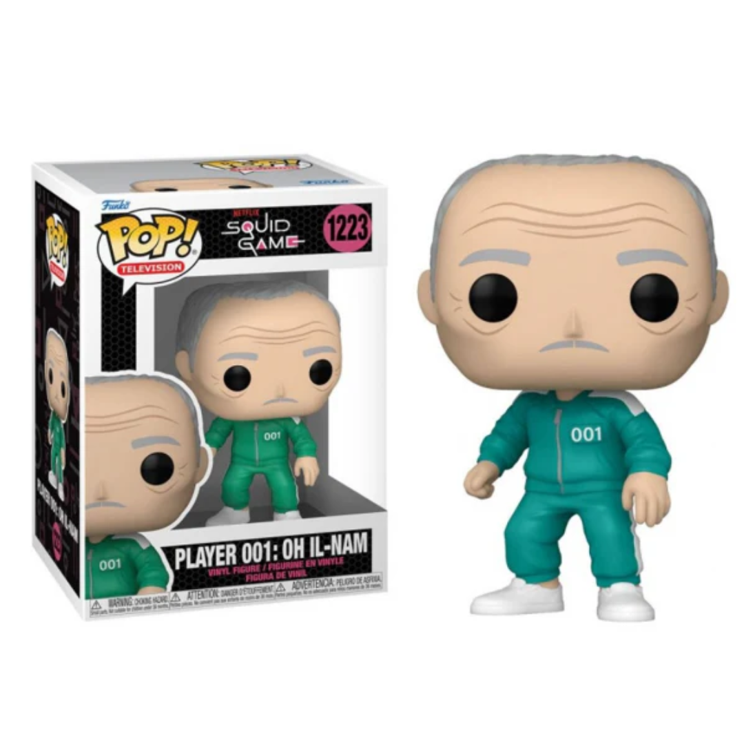 Funko POP! Squid Game Player 001: OH IL-NAM #1223 by FUNKO