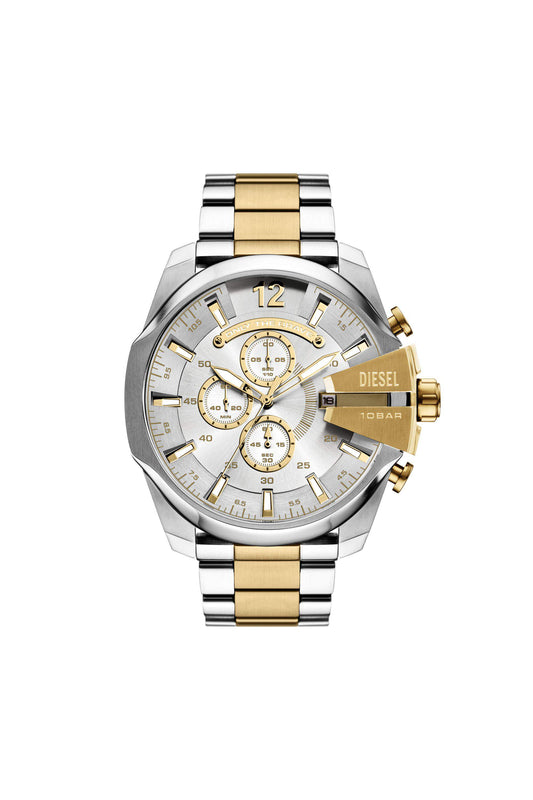 Silver Mega Chief Gold-Tone Stainless Steel Watch