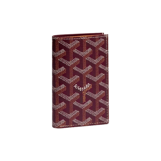 GOYARD Saint-Pierre Card Wallet – Burgundy