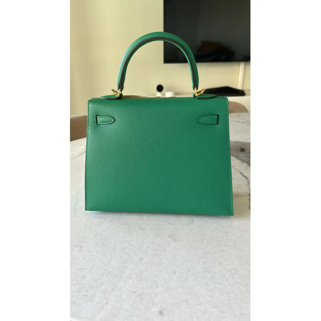 Hermès Kelly 25 Sellier – Vertigo Green with Gold Hardware