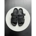 Hermès Chypre Sandals – Matte Graphite Alligator Edition