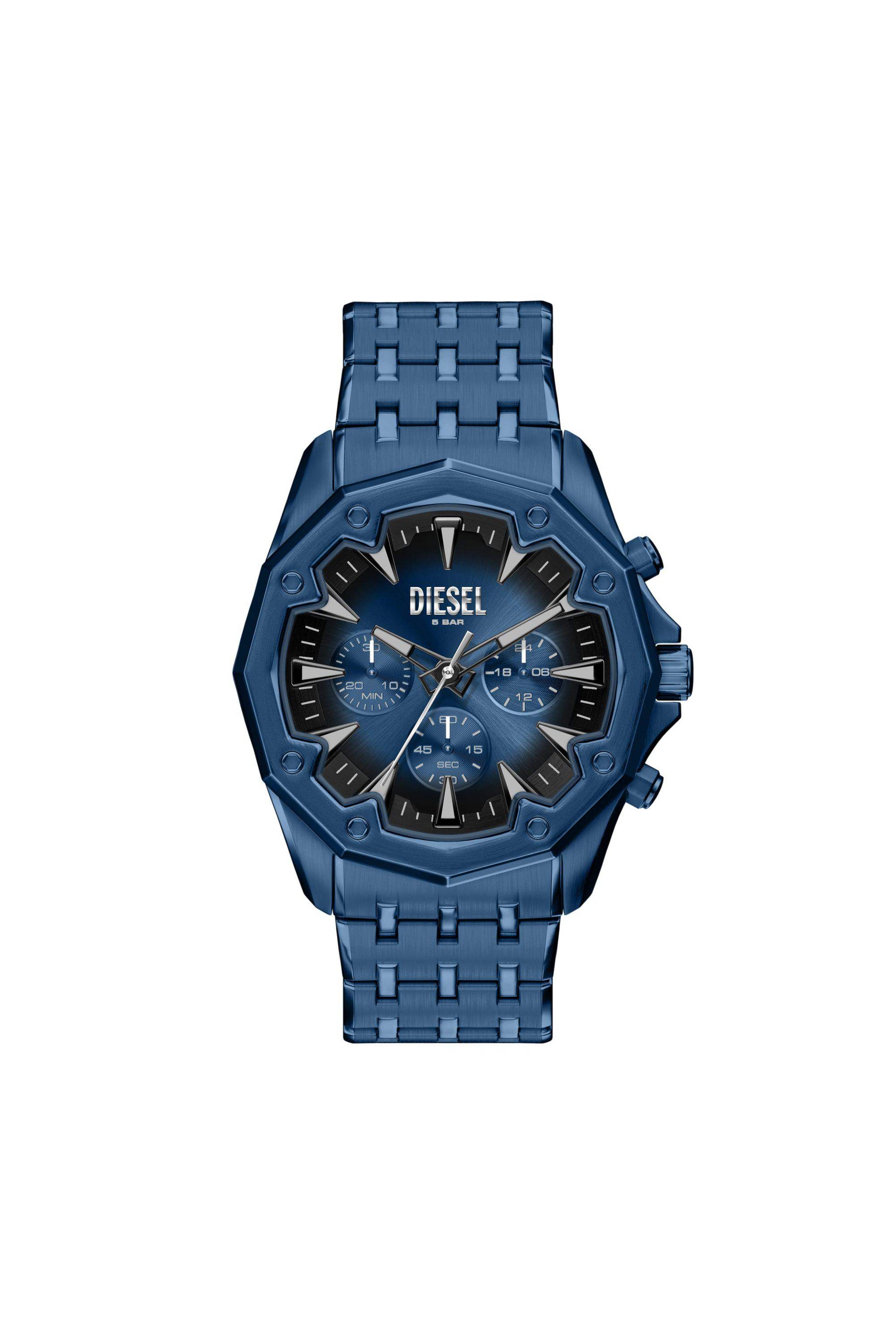 Stinger Blue Stainless Steel Watch - DZ470500QQQ