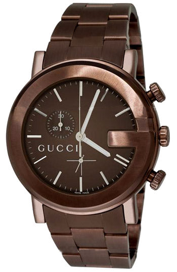 Men’s Gucci G-Chrono YA101341 Brown PVD Quartz Watch