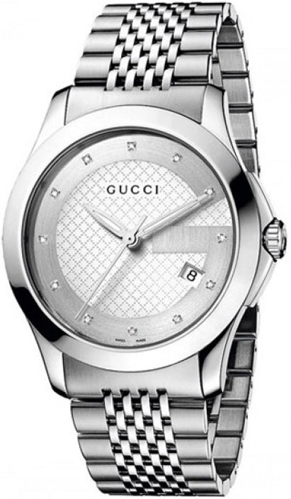 Men’s Gucci G-Timeless YA126404 Silver Dial Quartz Watch