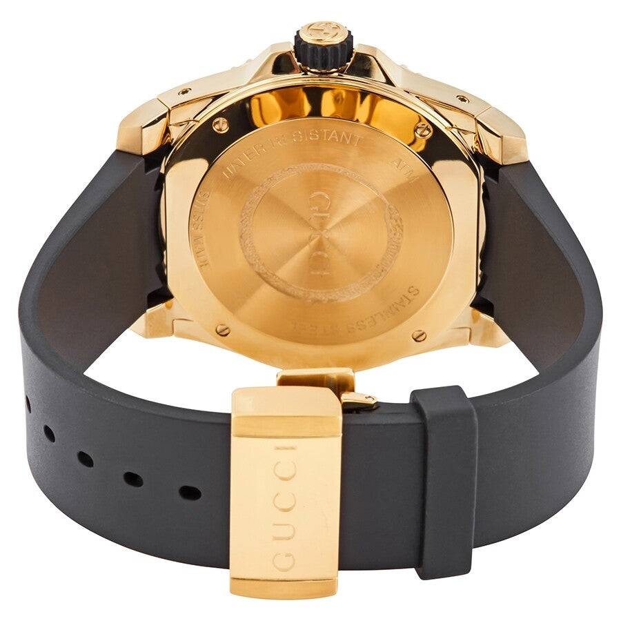 Gucci YA136219 Men's Dive Collection Quartz Black Dial Watch