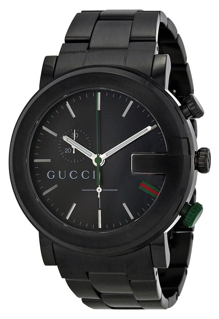 Men’s Gucci G-Chrono YA101331 Black PVD Quartz Watch