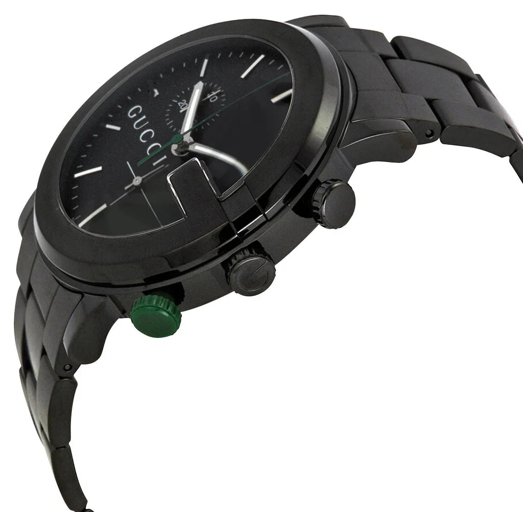 Men’s Gucci G-Chrono YA101331 Black PVD Quartz Watch