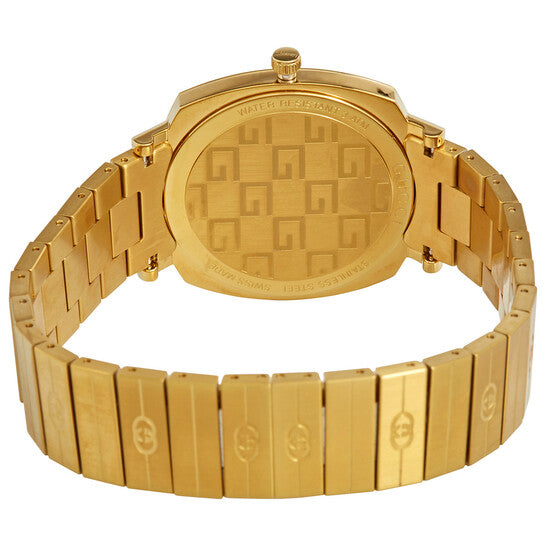 Women's Gucci YA157403 Grip Quartz Watch with Yellow Gold-tone