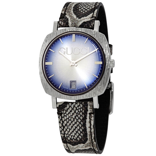 Men's Gucci YA152401 Quartz Watch with Light Blue Dial