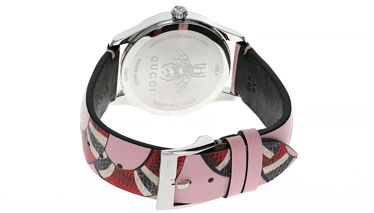 Unisex Gucci G-Timeless YA1264083 Leather Watch