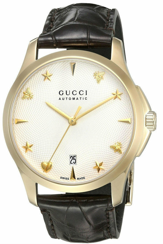 Unisex Gucci G-Timeless YA126470 Silver Dial Automatic Watch