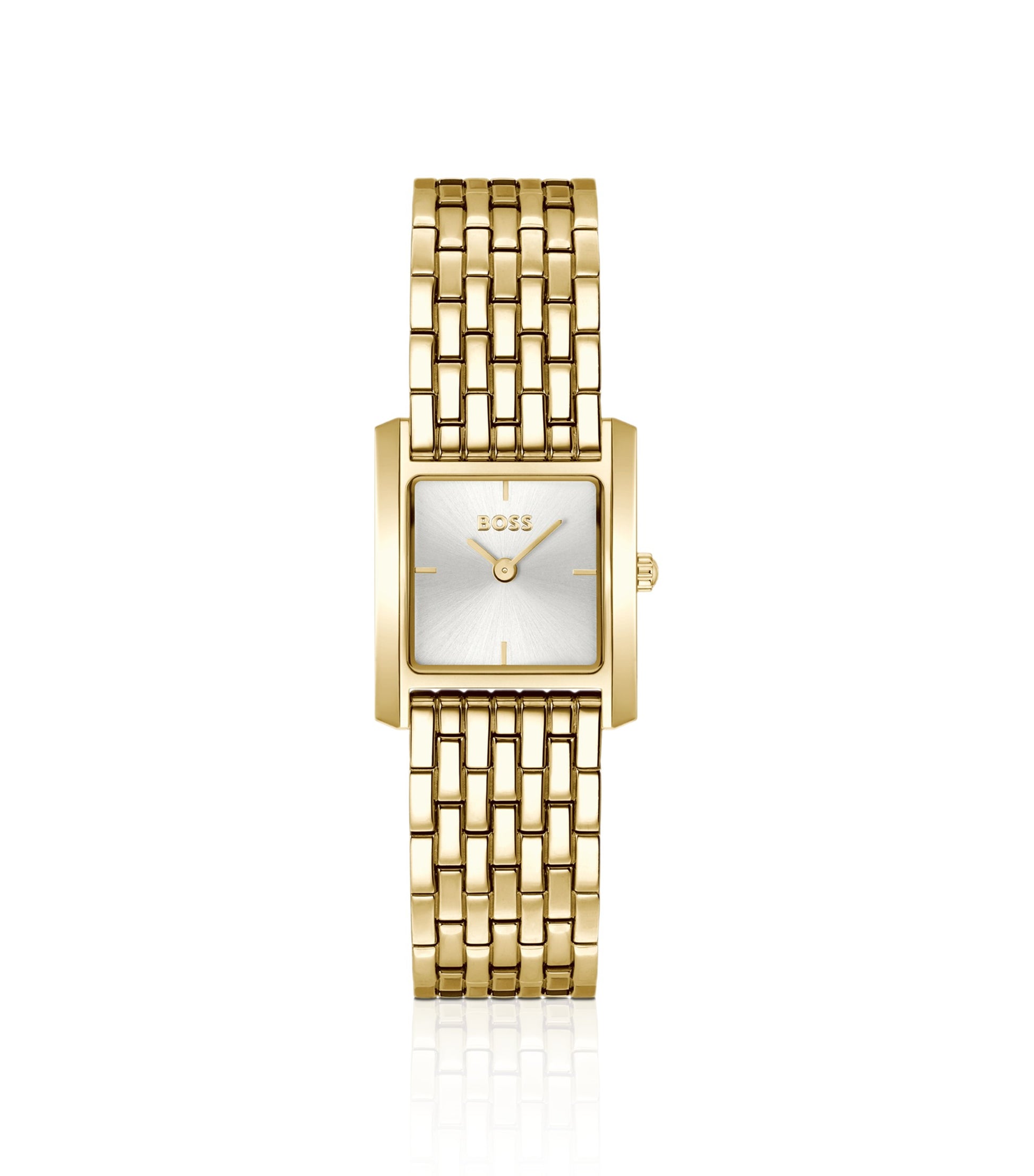 LUCY SCALA Gold-tone watch with square case