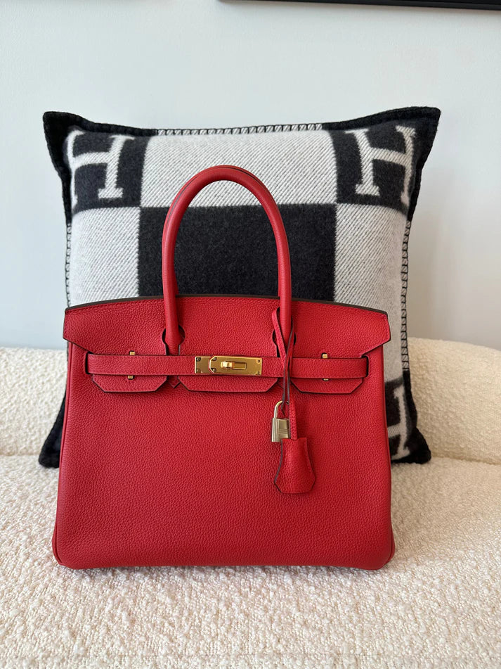 Hermès Birkin 30 – Red Geranium Togo Leather - Zeuskicks