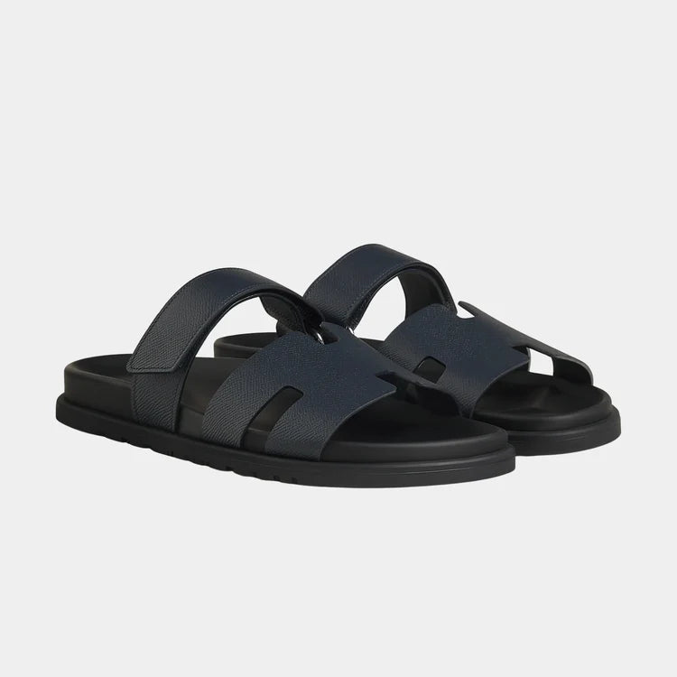 Hermès Chypre Sandals – Epsom Calfskin - Zeuskicks