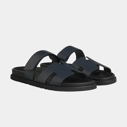 Hermès Chypre Sandals – Epsom Calfskin - Zeuskicks