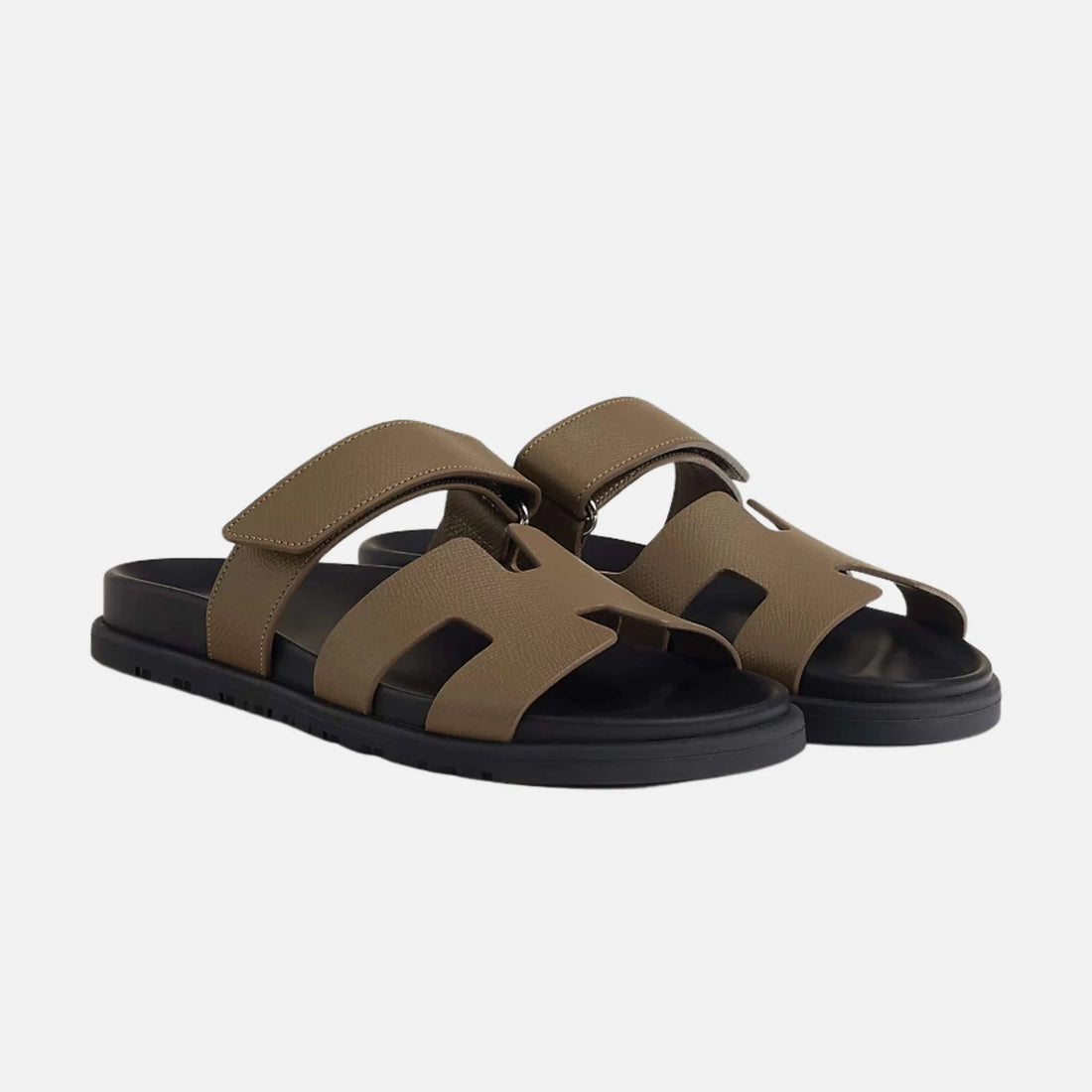 Hermès Chypre Sandals – Men's Epsom Calfskin Edition