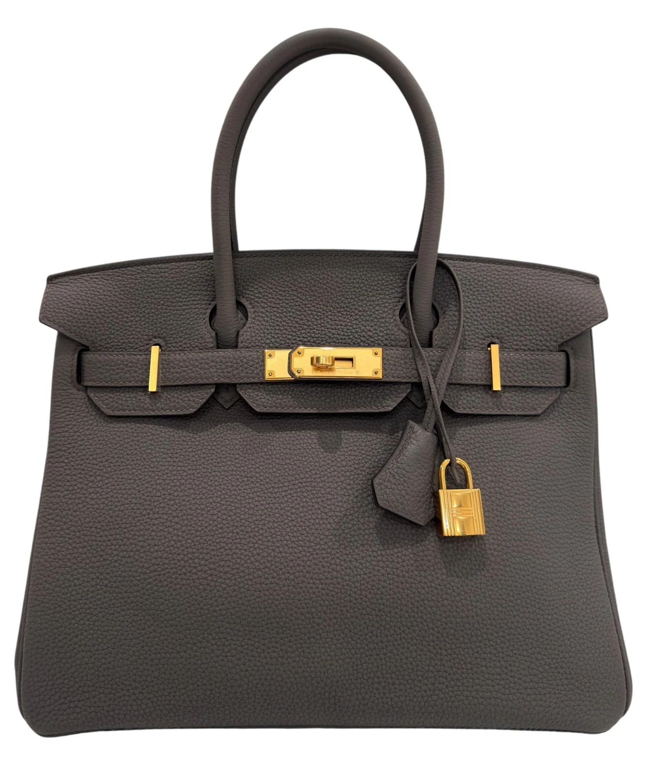 Hermès Etain Togo Birkin 30 – Gold Hardware