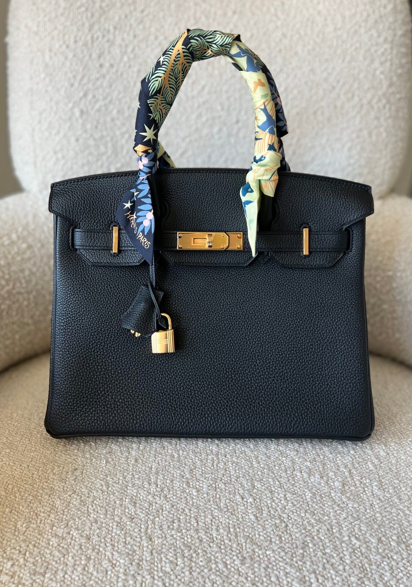 Hermès Birkin 30 – Veau Togo Leather in Black with Gold-Plated Hardware