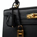 Hermès Kelly 25 – Black Veau Epsom Leather with Gold Hardware - Zeuskicks