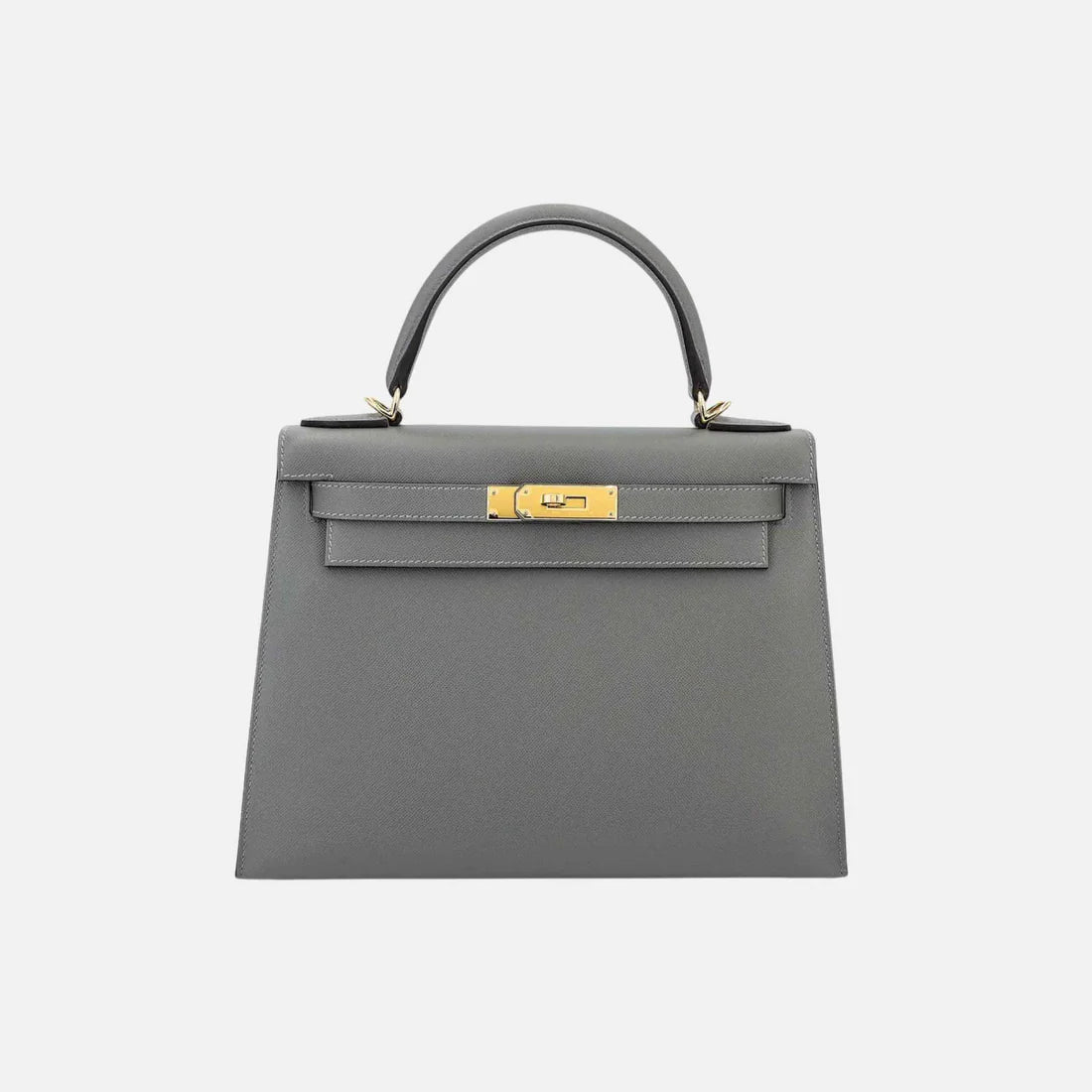 Hermès Kelly 28 Madame Gris Meyer GHW