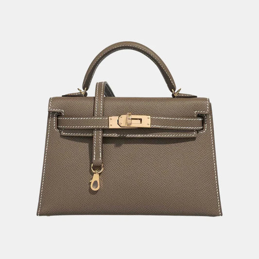 Hermès Kelly Mini – Étoupe Epsom Leather with Gold Hardware - Zeuskicks