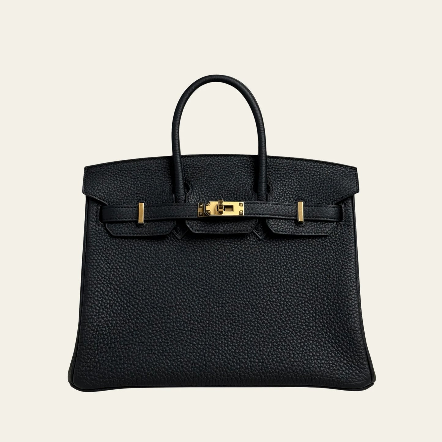 Hermès Birkin 25 – Noir Togo with Gold Hardware